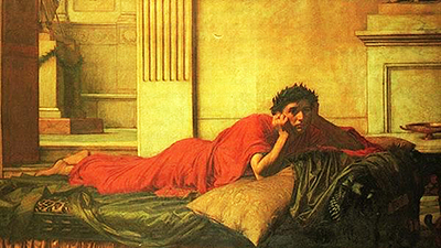 The Remorse of the Emperor Nero after the Murder of his Mother John William Waterhouse